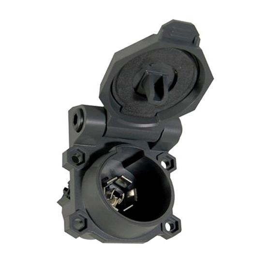 Husky Towing 30175 Vehicle End 7 Way Round for Select Audi Q5, Audi Q7, Buick Enclave, Buick Rainier, Cadillac Escalade, Cadillac Escalade ESV, Cadillac Escalade EXT, Chevrolet Avalanche, Chevrolet Avalanche 1500, Chevrolet Avalanche 2500, Chevrolet