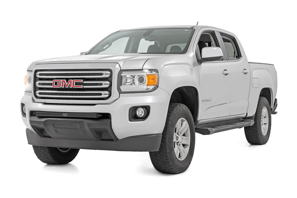 Rough Country SRB151977A HD2 Cab Length Running Boards for Select Chevrolet Colorado, GMC Canyon