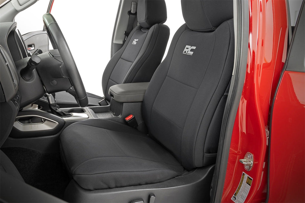 Rough Country 91058 Seat Cover Set for Select Nissan Frontier