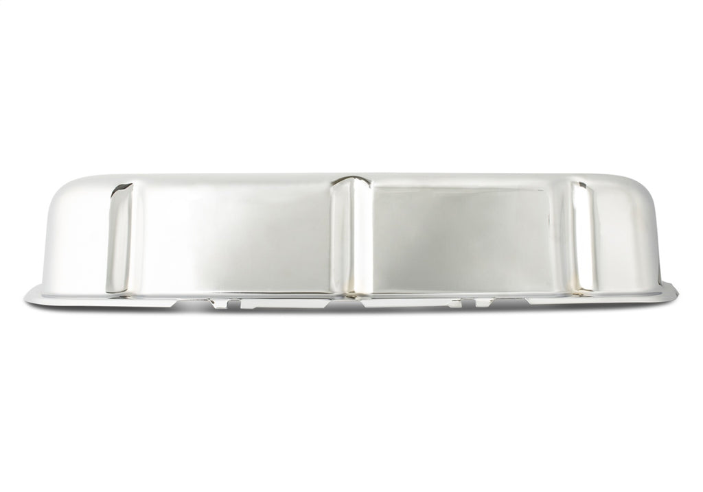 Ford Performance Parts 302-070 Ford Racing Embossed Logo Stamped Steel Valve Covers Chrome for Select Ford 300, Ford Bronco, Ford Country Sedan, Ford Country Squire, Ford Custom, Ford Custom 500, Ford E-100 Econoline, Ford E-100 Econoline Club Wagon,