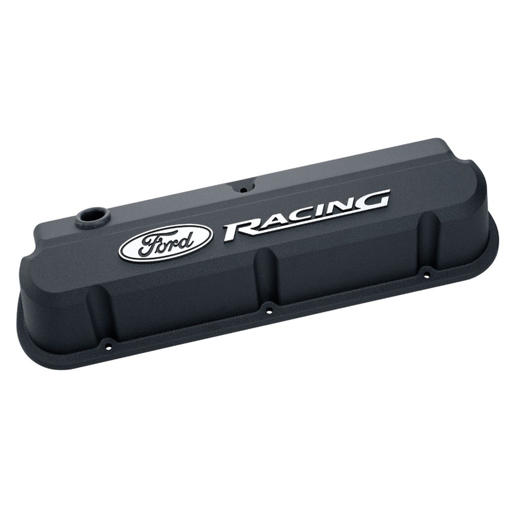 Ford Performance Parts 302-135 Ford Racing 289-351 Slant Edge Valve Cover Black for Select Ford 300, Ford Bronco, Ford Country Sedan, Ford Country Squire, Ford Custom, Ford Custom 500, Ford E-100 Econoline, Ford E-100 Econoline Club Wagon, Ford E-150