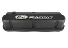 Load image into Gallery viewer, Ford Performance Parts 302-135 Ford Racing 289-351 Slant Edge Valve Cover Black for Select Ford 300, Ford Bronco, Ford Country Sedan, Ford Country Squire, Ford Custom, Ford Custom 500, Ford E-100 Econoline, Ford E-100 Econoline Club Wagon, Ford E-150