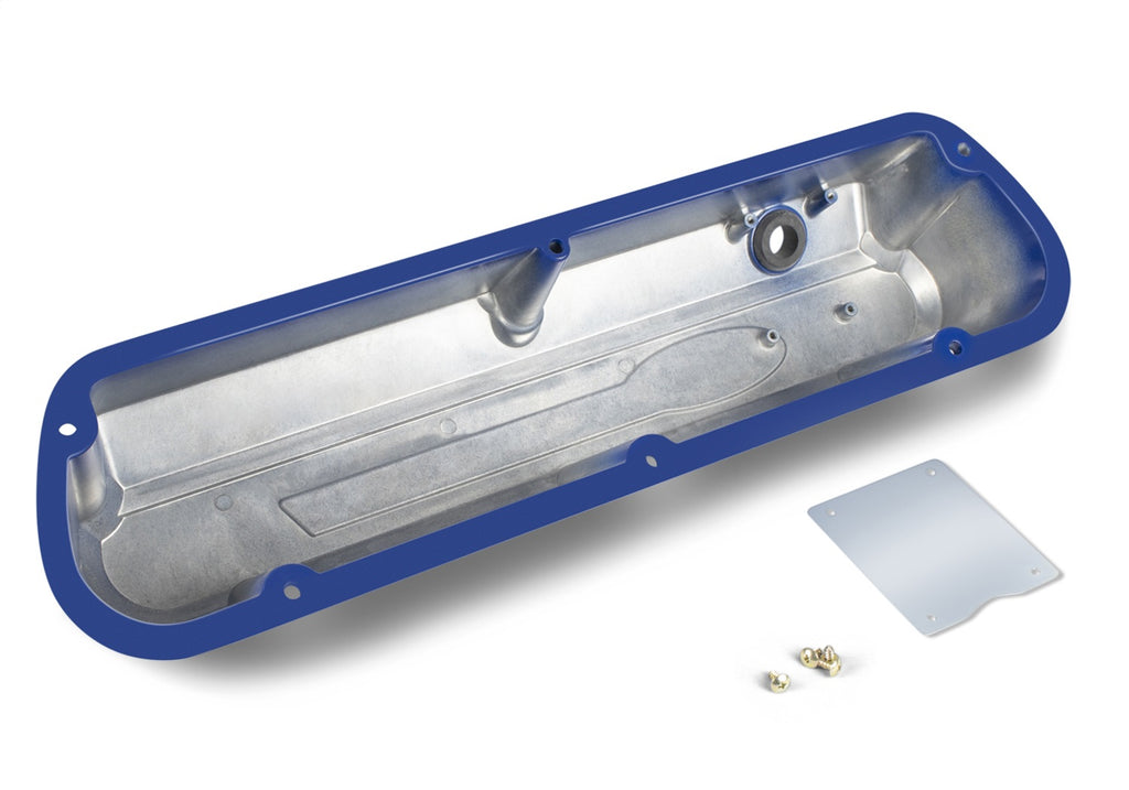 Ford Performance Parts 302-136 Ford Racing 289-351 Slant Edge Valve Cover Blue for Select Ford 300, Ford Bronco, Ford Country Sedan, Ford Country Squire, Ford Custom, Ford Custom 500, Ford E-100 Econoline, Ford E-100 Econoline Club Wagon, Ford E-150