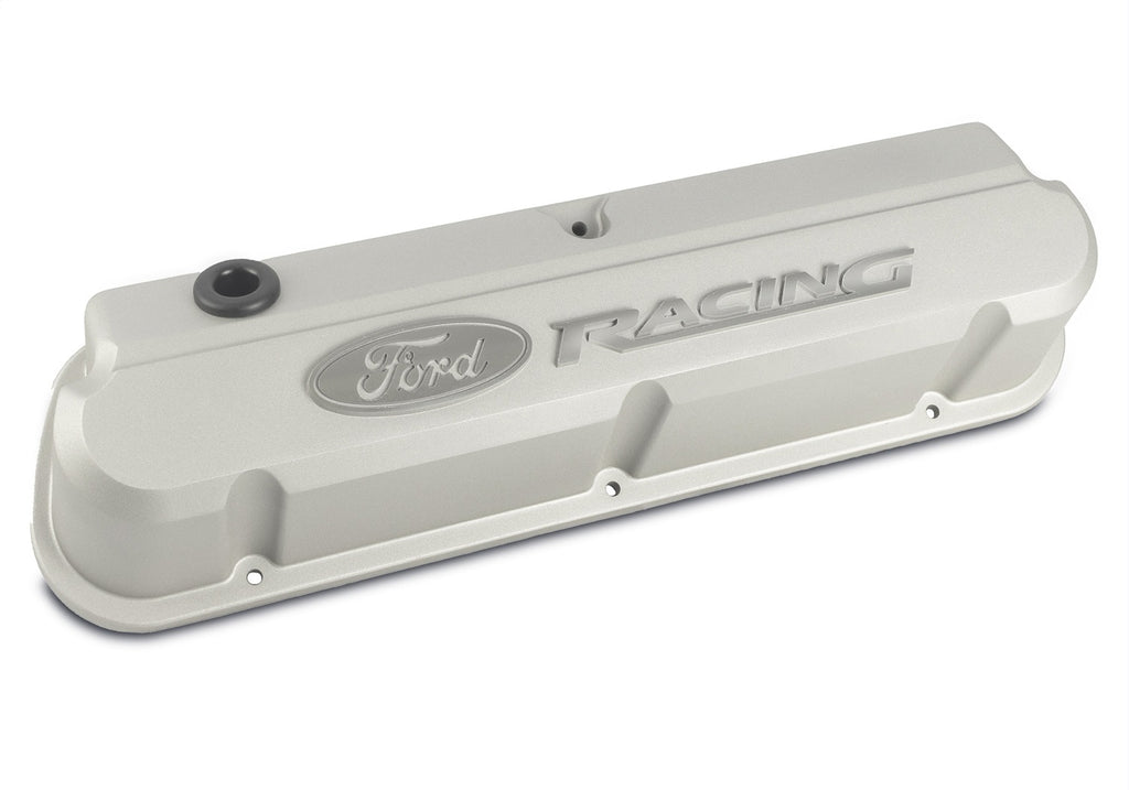 Ford Performance Parts 302-137 Ford Racing 289-351 Slant Edge Valve Cover Gray for Select Ford 300, Ford Bronco, Ford Country Sedan, Ford Country Squire, Ford Custom, Ford Custom 500, Ford E-100 Econoline, Ford E-100 Econoline Club Wagon, Ford E-150
