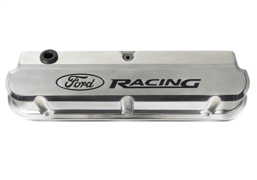Ford Performance Parts 302-138 Ford Racing 289-351 Slant Edge Valve Cover Polished for Select Ford 300, Ford Bronco, Ford Country Sedan, Ford Country Squire, Ford Custom, Ford Custom 500, Ford E-100 Econoline, Ford E-100 Econoline Club Wagon, Ford E-150