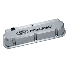 Load image into Gallery viewer, Ford Performance Parts 302-139 Ford Racing 289-351 Slant Edge Valve Cover Chrome for Select Ford 300, Ford Bronco, Ford Country Sedan, Ford Country Squire, Ford Custom, Ford Custom 500, Ford E-100 Econoline, Ford E-100 Econoline Club Wagon, Ford E-150