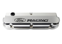 Load image into Gallery viewer, Ford Performance Parts 302-139 Ford Racing 289-351 Slant Edge Valve Cover Chrome for Select Ford 300, Ford Bronco, Ford Country Sedan, Ford Country Squire, Ford Custom, Ford Custom 500, Ford E-100 Econoline, Ford E-100 Econoline Club Wagon, Ford E-150