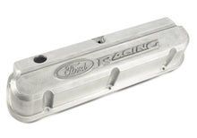 Load image into Gallery viewer, Ford Performance Parts 302-146 Slant Edge Valve Covers, Bare With Ford Racing Logo-Ready For Finishing for Select Ford 300, Ford Bronco, Ford Country Sedan, Ford Country Squire, Ford Custom, Ford Custom 500, Ford E-100 Econoline, Ford E-100 Econoline