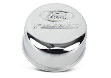 Load image into Gallery viewer, Ford Performance Parts 302-200 Ford Racing Logo Air Breather Cap: Twist Type Chrome for Select Ford Mustang