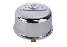 Load image into Gallery viewer, Ford Performance Parts 302-200 Ford Racing Logo Air Breather Cap: Twist Type Chrome for Select Ford Mustang
