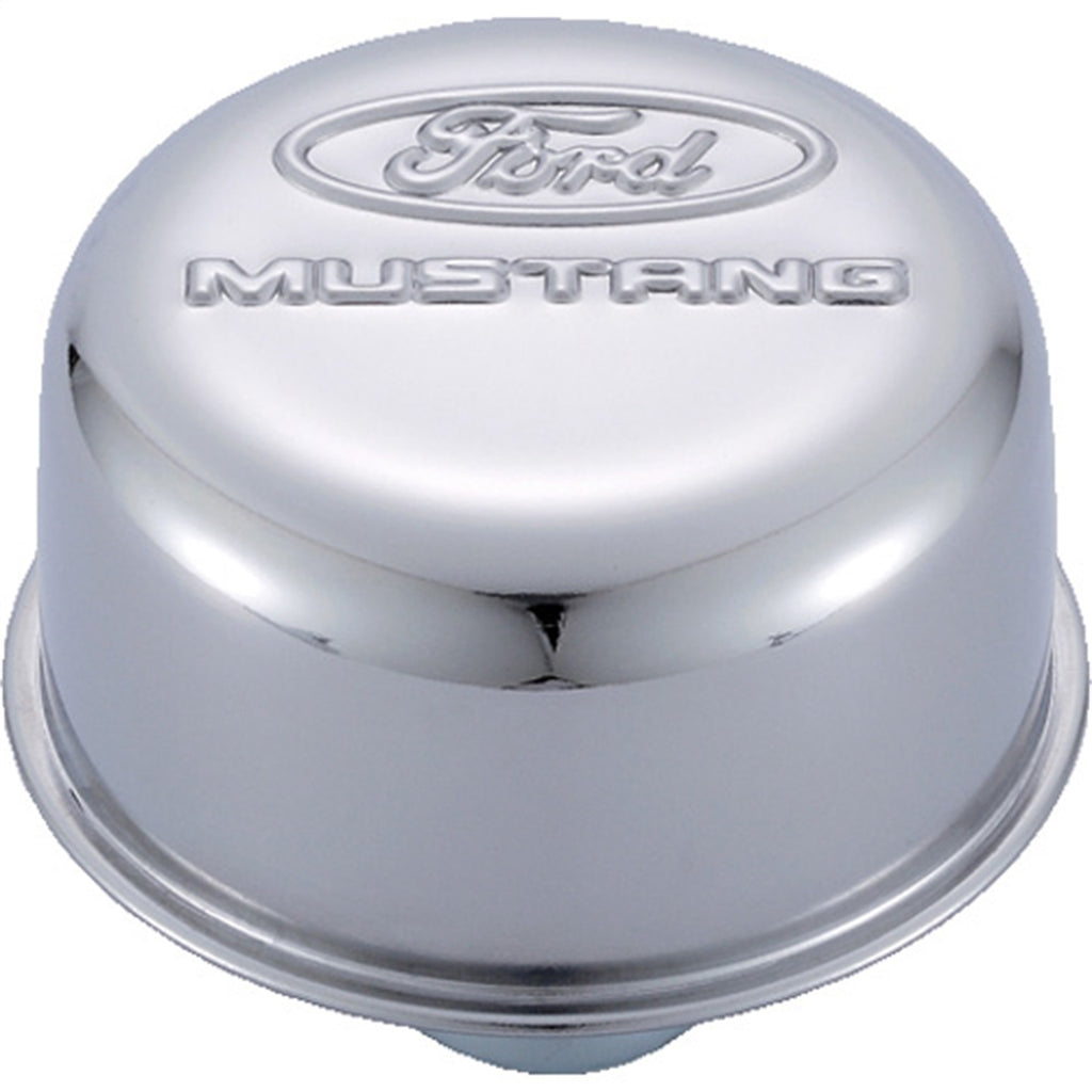 Ford Performance Parts 302-220 Ford Mustang Logo Air Breather Cap-Chrome for Select Ford Mustang