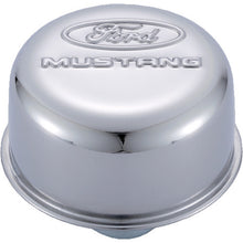 Load image into Gallery viewer, Ford Performance Parts 302-220 Ford Mustang Logo Air Breather Cap-Chrome for Select Ford Mustang