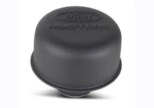 Load image into Gallery viewer, Ford Performance Parts 302-221 Ford Mustang Logo Air Breather Cap: Black Crinkle Finish for Select Ford Mustang