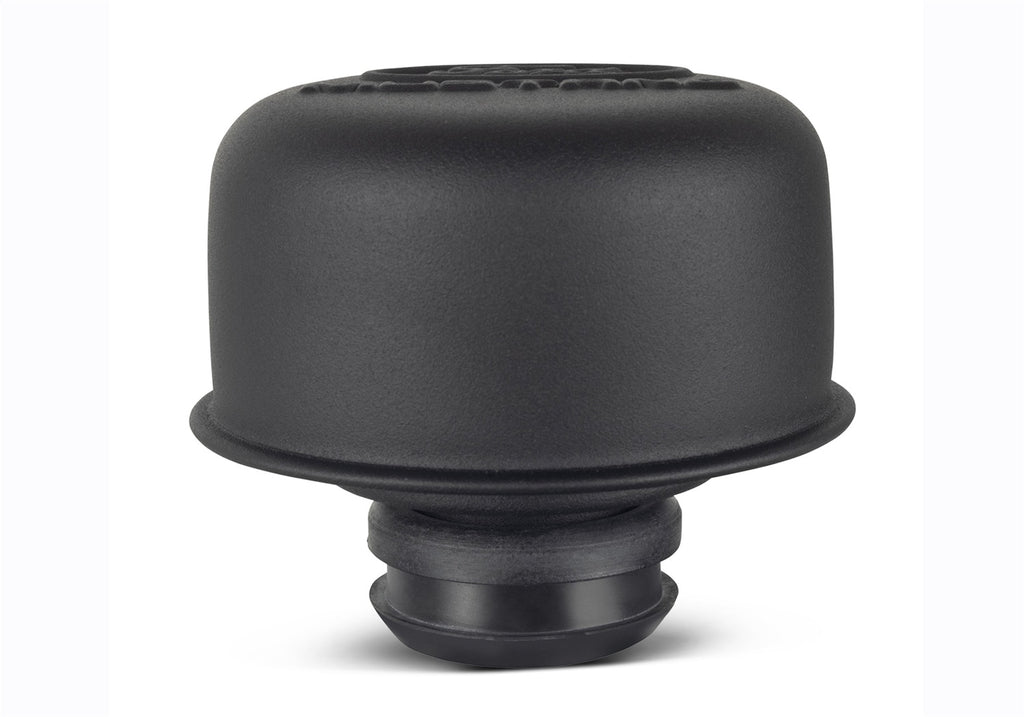 Ford Performance Parts 302-221 Ford Mustang Logo Air Breather Cap: Black Crinkle Finish for Select Ford Mustang