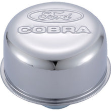 Load image into Gallery viewer, Ford Performance Parts 302-225 Ford Cobra Logo Air Breather Cap: Chrome for Select Ford Mustang