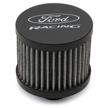 Load image into Gallery viewer, Ford Performance Parts 302-234 Ford Racing Breather-Black Crinkle Finish-Unshielded for Select Ford Mustang