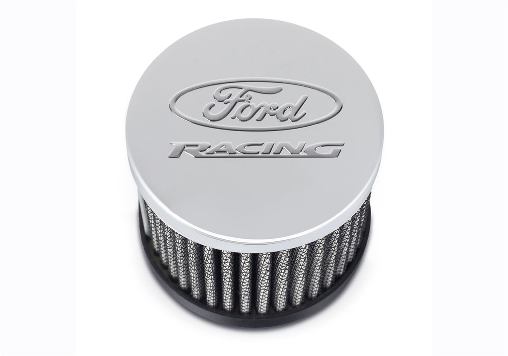 Ford Performance Parts 302-236 Push In Valve Cover Breather With Filter And Ford Racing Logo for Select Ford Mustang