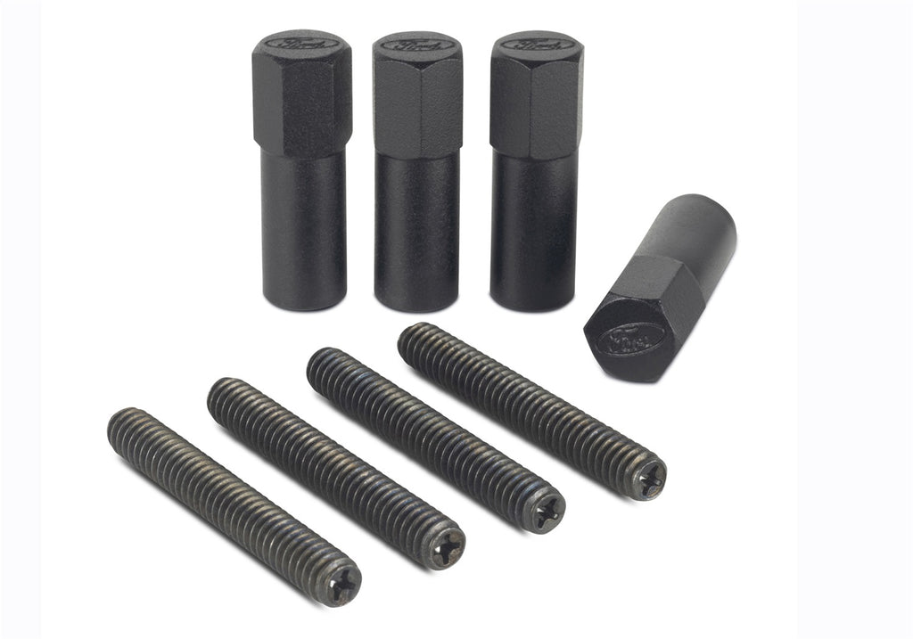 Ford Performance Parts 302-316 Valve Cover Hold Down Mini-Nuts: Black Crinkle Finish for Select Ford Mustang