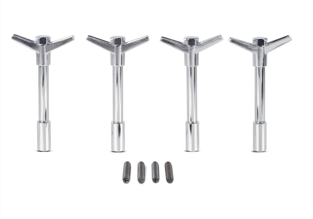 Ford Performance Parts 302-325 Valve Cover Hold Down Wing Nuts: Chrome for Select Ford Mustang