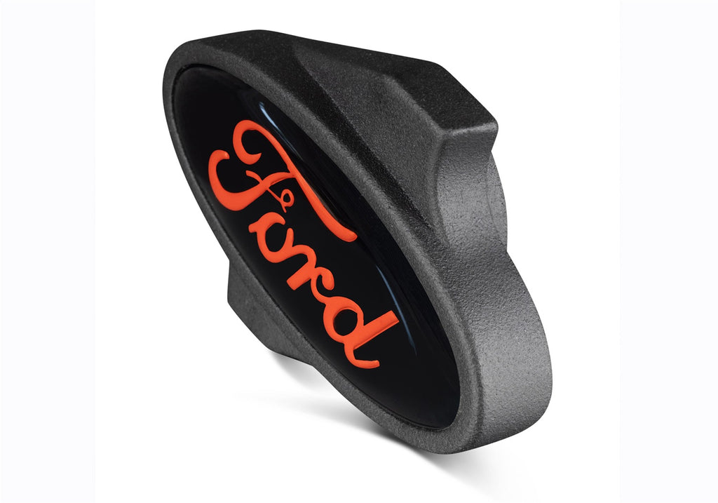 Ford Performance Parts 302-339 Black Finish Air Cleaner Nut: Red Ford Oval Logo for Select Ford Mustang