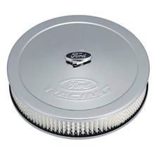 Load image into Gallery viewer, Ford Performance Parts 302-350 Air Cleaner Kit: Chrome, Ford Racing Emblem for Select Ford Mustang