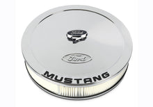 Load image into Gallery viewer, Ford Performance Parts 302-361 Air Cleaner Kit: Chrome, Ford Mustang Emblem for Select Ford Mustang