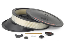 Load image into Gallery viewer, Ford Performance Parts 302-362 Air Cleaner Kit: Black Crinkle Finish, Red Mustang Emblem for Select Ford Mustang