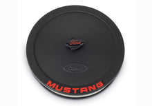 Load image into Gallery viewer, Ford Performance Parts 302-362 Air Cleaner Kit: Black Crinkle Finish, Red Mustang Emblem for Select Ford Mustang