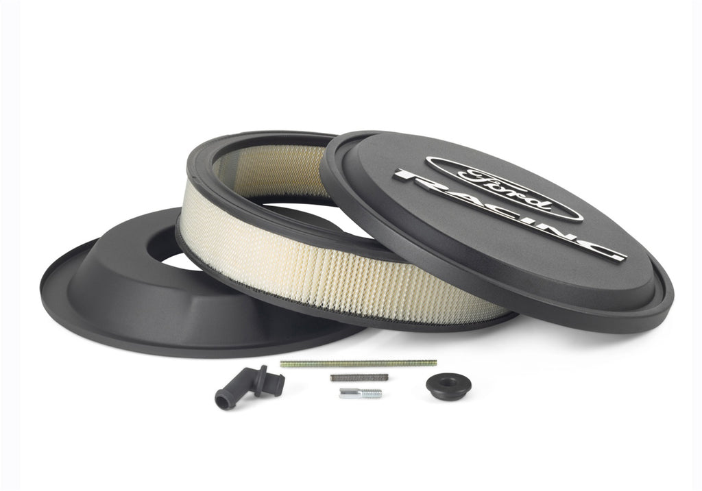 Ford Performance Parts 302-380 Ford Racing Slant Edge Air Cleaner-Black for Select Ford Mustang