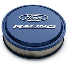Load image into Gallery viewer, Ford Performance Parts 302-381 Ford Racing Slant Edge Air Cleaner Blue