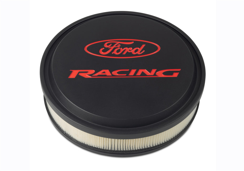 Ford Performance Parts 302-385 Ford Racing Slant Edge Air Cleaner Black/Red