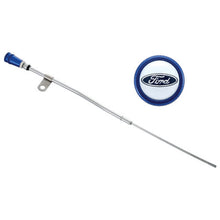 Load image into Gallery viewer, Ford Performance Parts 302-400 Dipstick Kit: Aluminum Anodized Handle, Embossed Ford Logo for Select Ford 300, Ford Bronco, Ford Country Sedan, Ford Country Squire, Ford Custom, Ford Custom 500, Ford E-100 Econoline, Ford E-100 Econoline Club Wagon, Ford