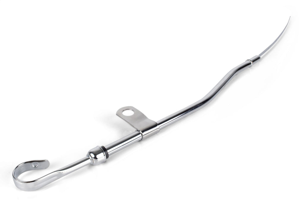 Ford Performance Parts 302-401 Dipstick Kit: Chrome Handle And Tube for Select Ford 300, Ford Bronco, Ford Country Sedan, Ford Country Squire, Ford Custom, Ford Custom 500, Ford E-100 Econoline, Ford E-100 Econoline Club Wagon, Ford E-150 Econoline, Ford