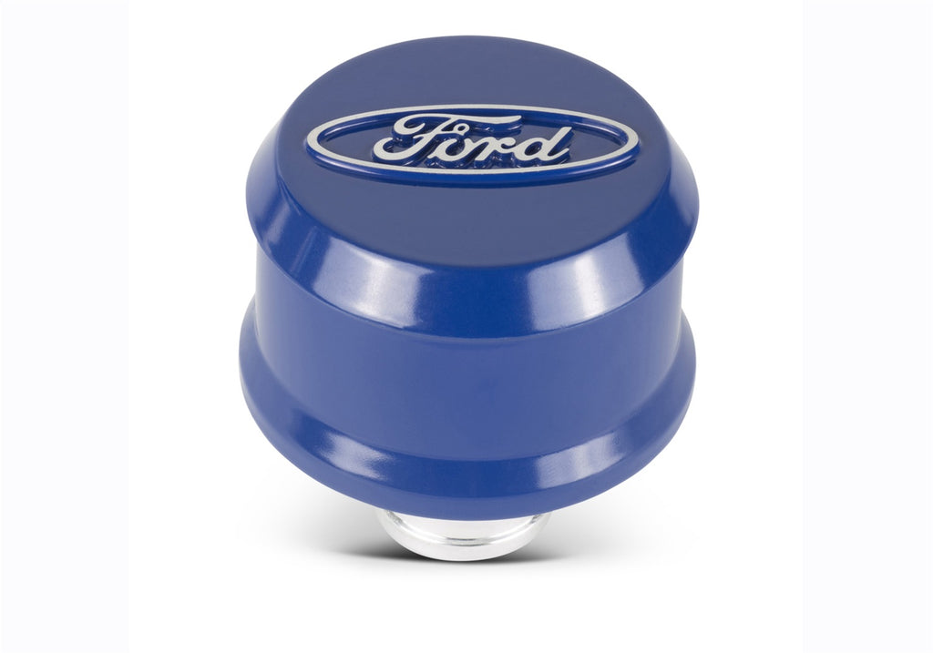 Ford Performance Parts 302-436 Ford Slant Edge Breather-Blue