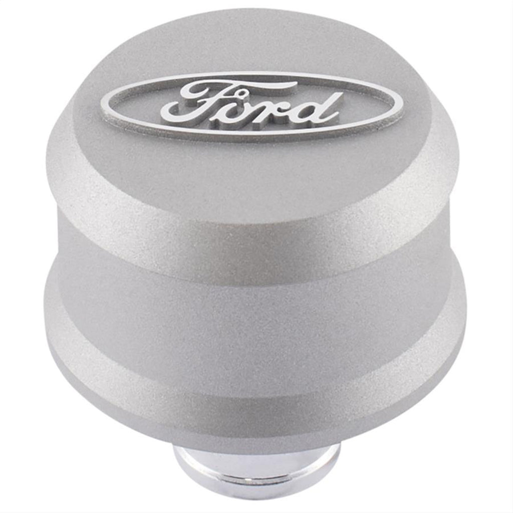 Ford Performance Parts 302-437 Ford Slant Edge Breather-Gray