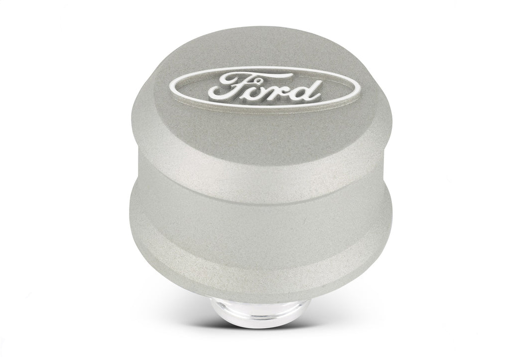 Ford Performance Parts 302-437 Ford Slant Edge Breather-Gray