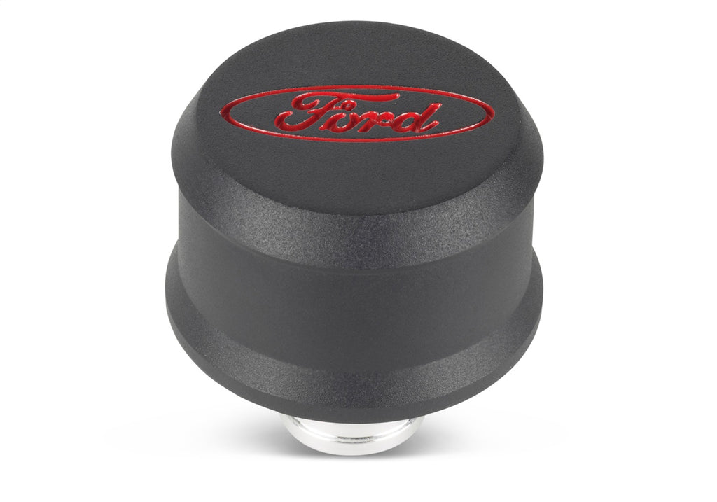 Ford Performance Parts 302-440 Ford Slant Edge Breather-Black/Red