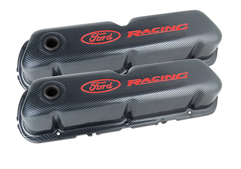 Ford Performance Parts 302-520 Ford Racing Complete Dress Up Kit, Carbon Fiber Style Finish for Select Ford 300, Ford Bronco, Ford Country Sedan, Ford Country Squire, Ford Custom, Ford Custom 500, Ford E-100 Econoline, Ford E-100 Econoline Club Wagon,