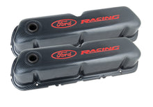 Load image into Gallery viewer, Ford Performance Parts 302-520 Ford Racing Complete Dress Up Kit, Carbon Fiber Style Finish for Select Ford 300, Ford Bronco, Ford Country Sedan, Ford Country Squire, Ford Custom, Ford Custom 500, Ford E-100 Econoline, Ford E-100 Econoline Club Wagon,