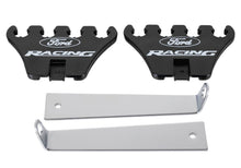 Load image into Gallery viewer, Ford Performance Parts 302-640 Wire Loom: Ford Racing Logo, Chrome Base/Black for Select Ford 300, Ford Bronco, Ford Country Sedan, Ford Country Squire, Ford Custom, Ford Custom 500, Ford E-100 Econoline, Ford E-100 Econoline Club Wagon, Ford E-150