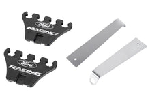 Load image into Gallery viewer, Ford Performance Parts 302-640 Wire Loom: Ford Racing Logo, Chrome Base/Black for Select Ford 300, Ford Bronco, Ford Country Sedan, Ford Country Squire, Ford Custom, Ford Custom 500, Ford E-100 Econoline, Ford E-100 Econoline Club Wagon, Ford E-150