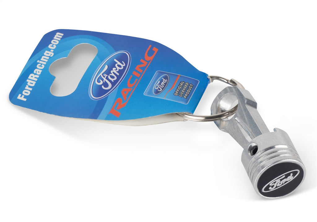 Ford Performance Parts 302-700 Piston And Rod Keychain Featuring Ford Oval