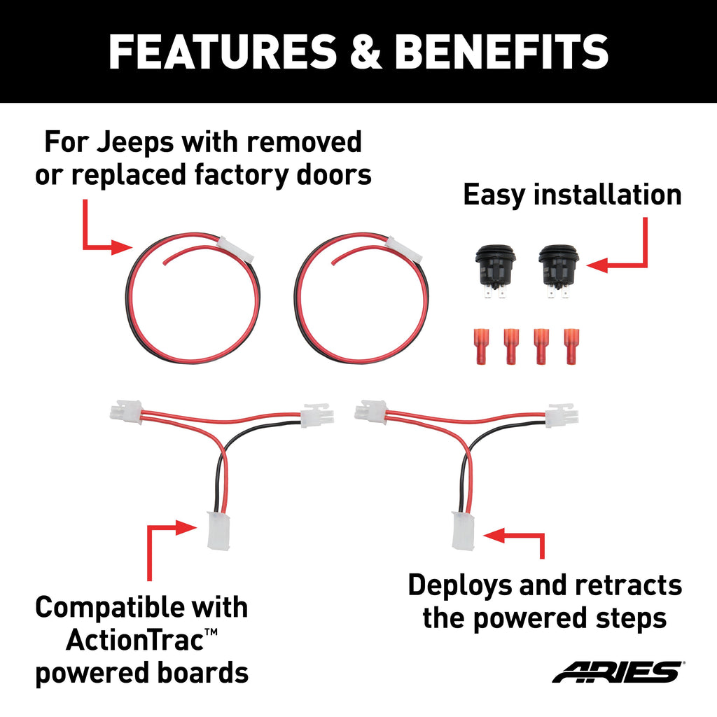 ARIES 3020000 ActionTrac Door Delete Kit