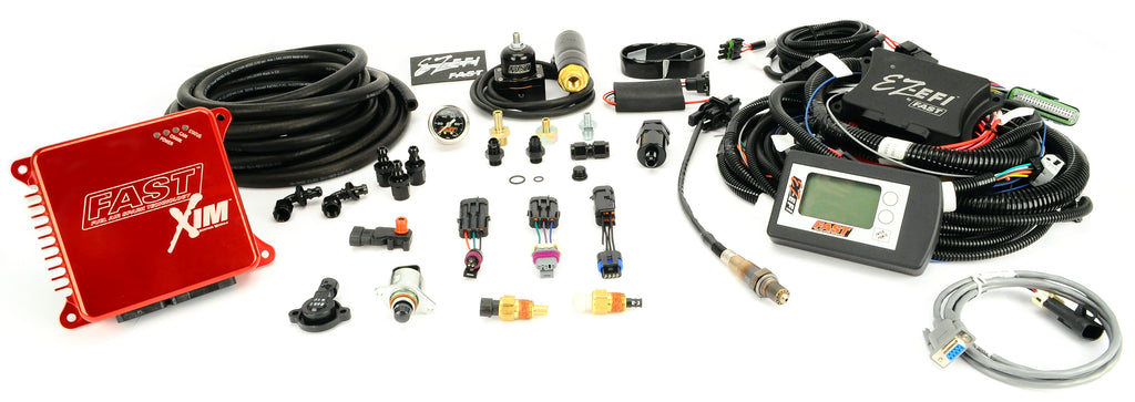 FAST 302002L LS EZ-EFI with XIM Ignition Controller & Inline Fuel Pump for Select Cadillac CTS, Chevrolet Avalanche 1500, Chevrolet Camaro, Chevrolet Corvette, Chevrolet Express 1500, Chevrolet Express 2500, Chevrolet Express 3500, Chevrolet SSR,