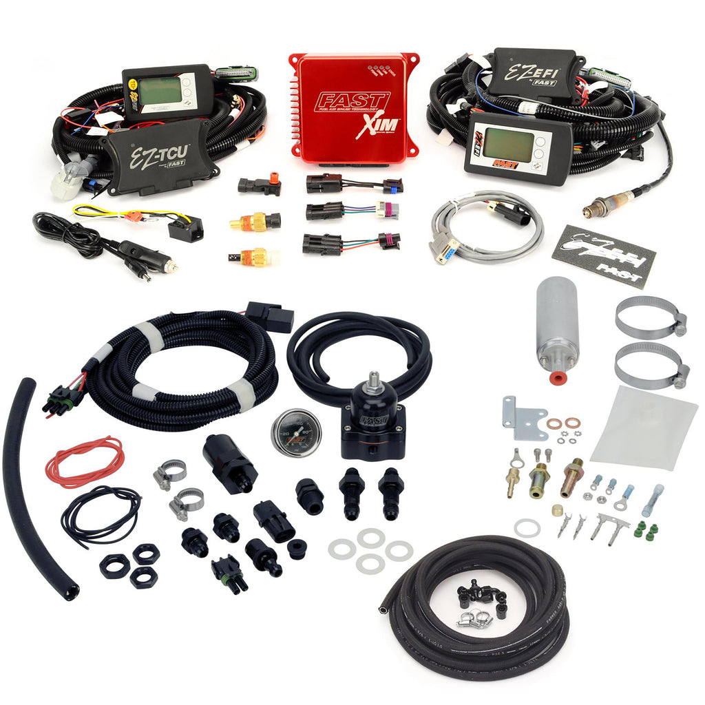 FAST 302002T-TCU EZ-EFI Fuel + XIM + TCU + In-Tank Pump Kit for LS