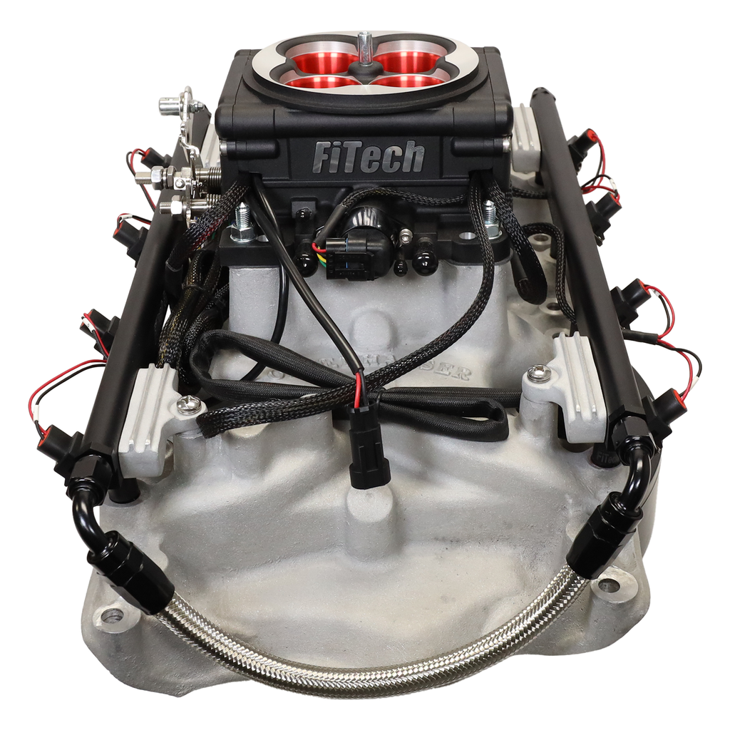 FiTech Fuel Injection 30202 Go Port Offenhauser 500 HP Ford 351W Port EFI System