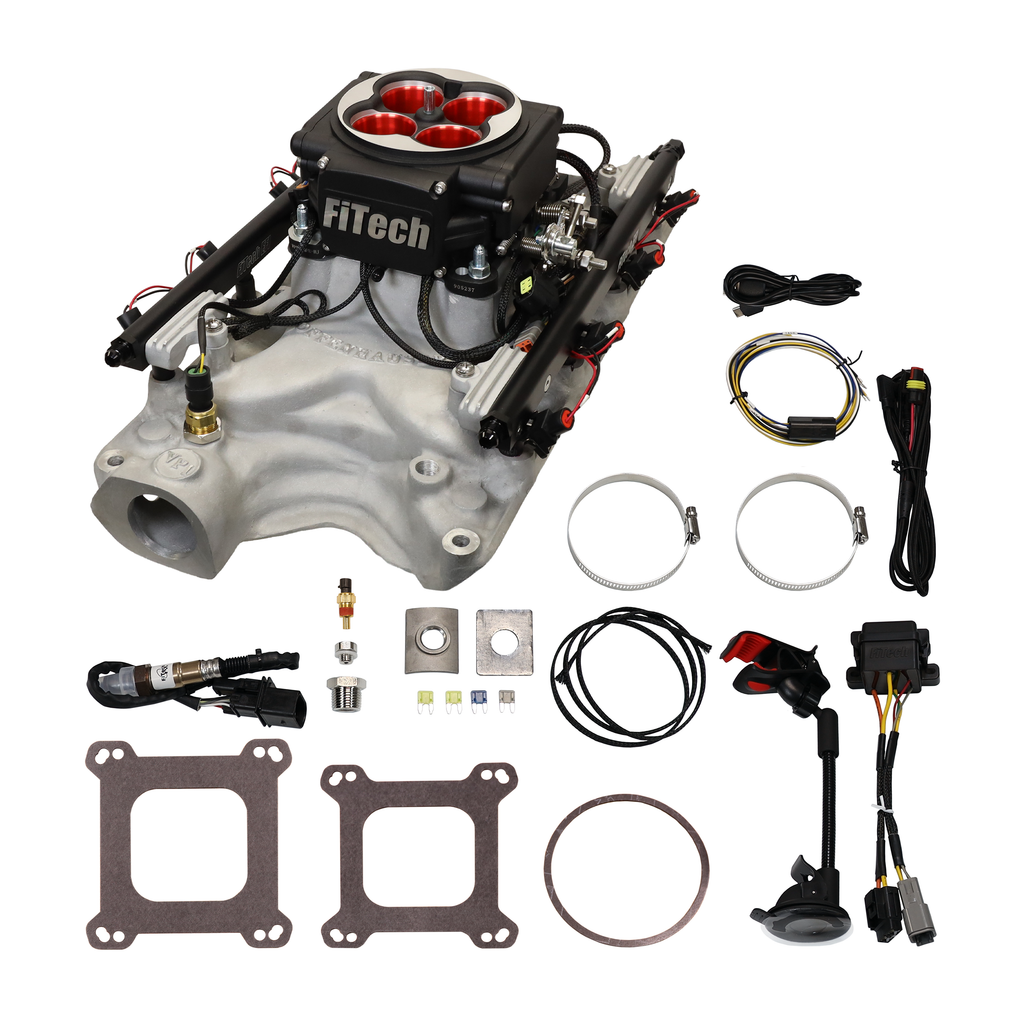 FiTech Fuel Injection 30203 Go Port Offenhauser 750 HP Ford 351W Port EFI System
