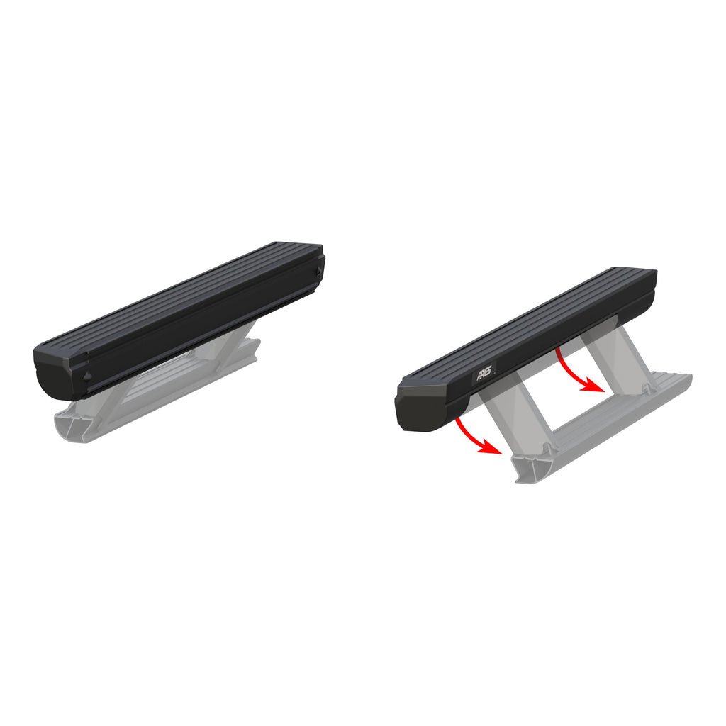 ARIES 3025144 ActionTrac 48.75" Powered Running Boards (No Brackets) for Select Jeep Wrangler