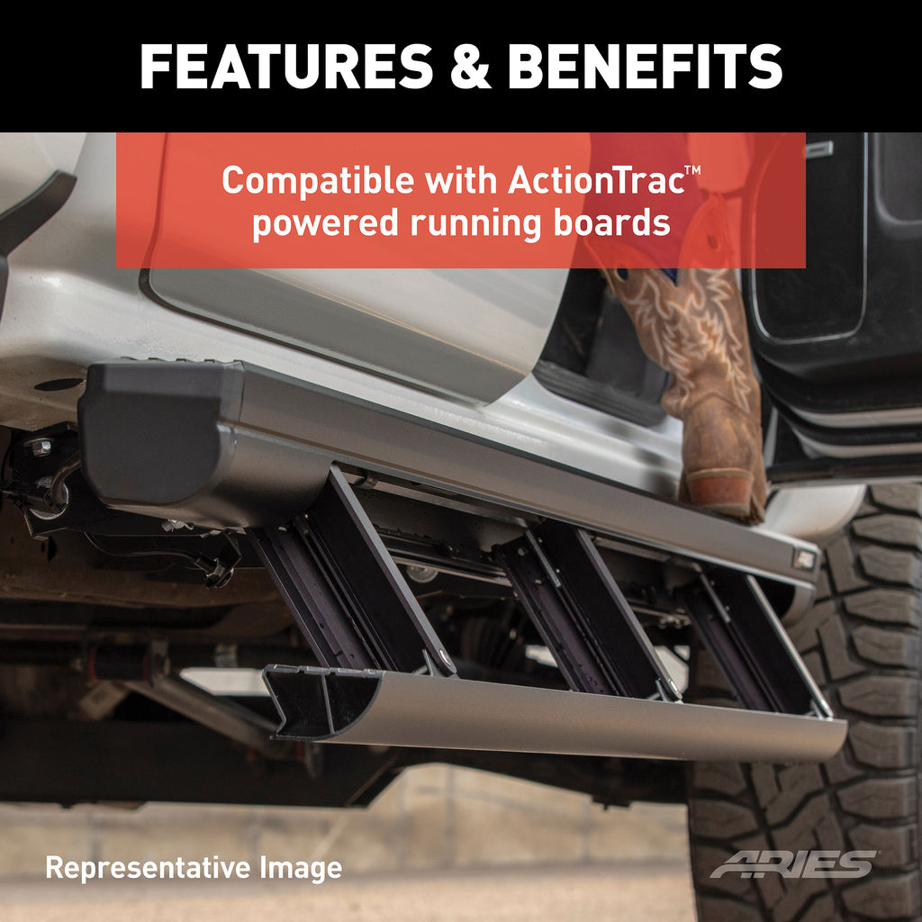 ARIES 3025160 Mounting Brackets for ActionTrac for Select Nissan TITAN