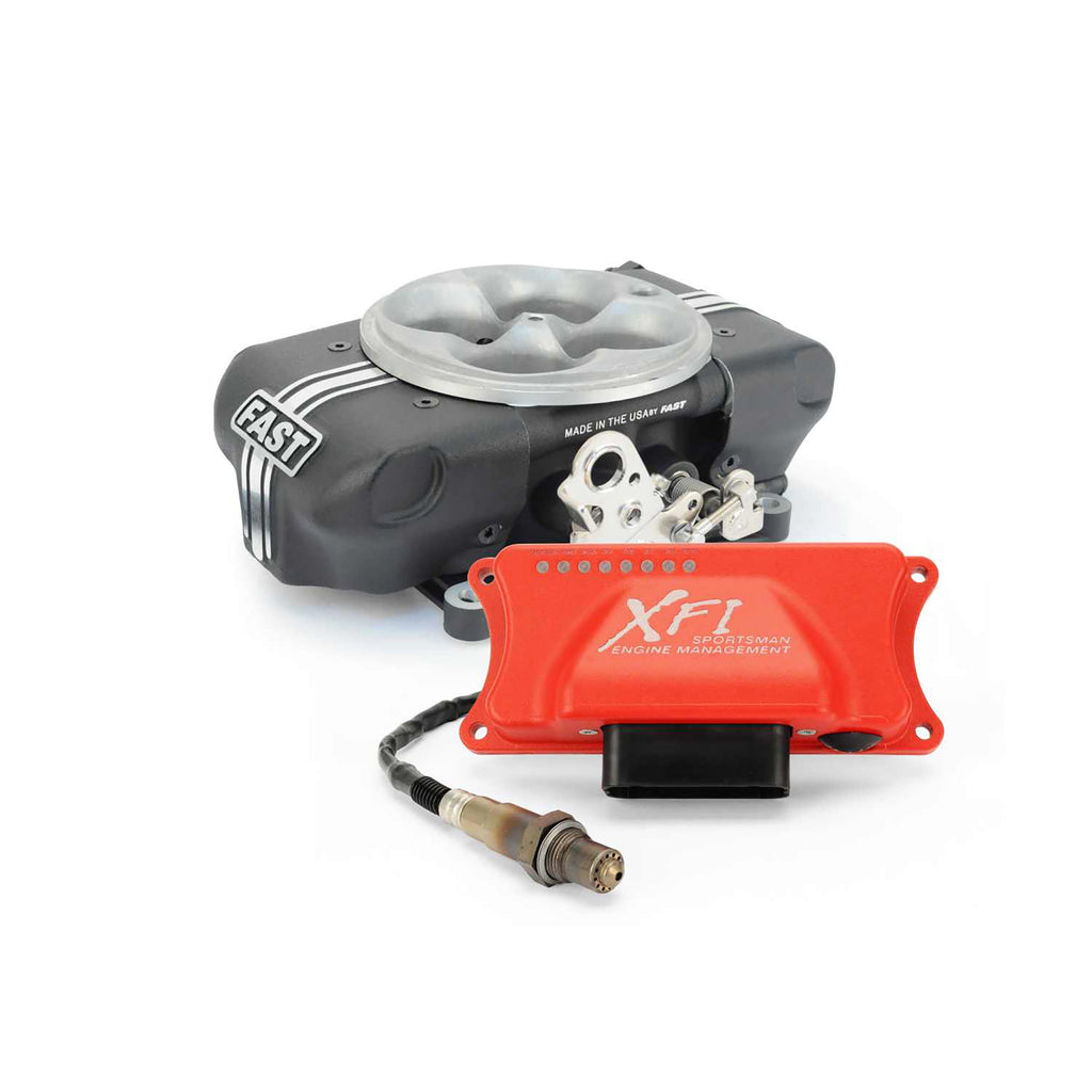 FAST 303001 XFI Sportsman EFI Kit with 4150 Throttle Body for Select AC Shelby Cobra, Allard J2X, Allard K3, Allard Monte Carlo, Allard Safari, American Motors AMX, American Motors Ambassador, American Motors American, American Motors Classic, American